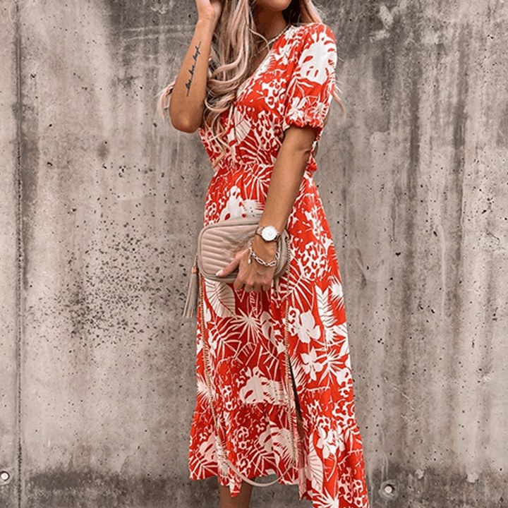 Daina – Gonna Floreale con Spacco