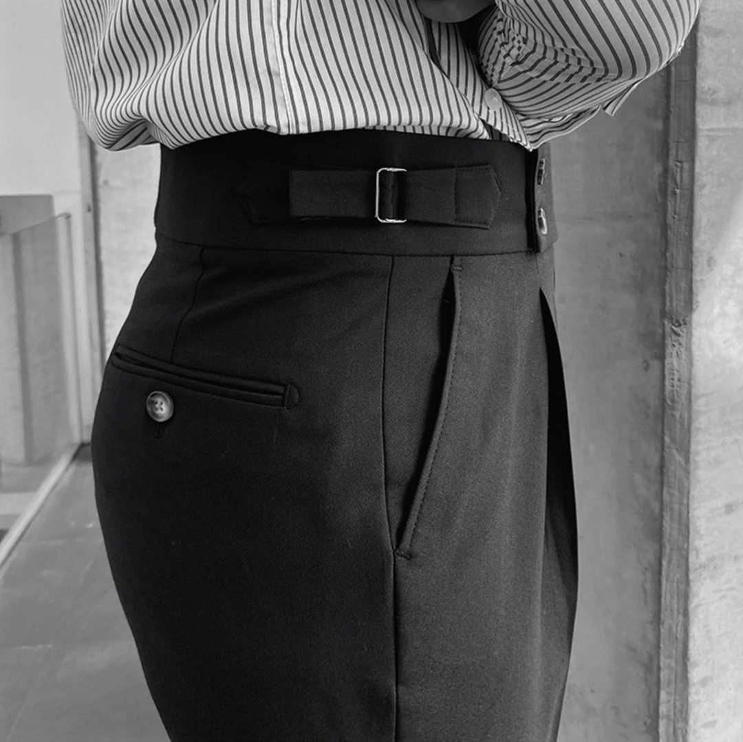 Edward | Pantaloni eleganti a vita alta