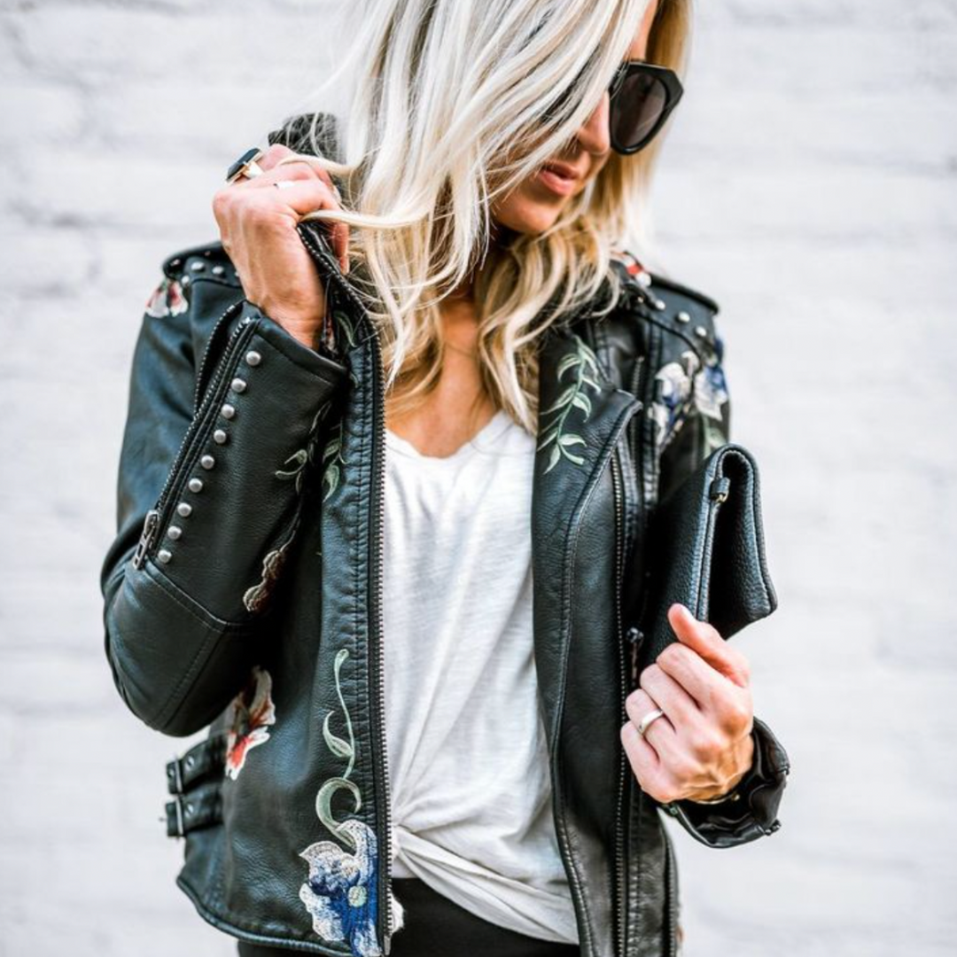 Livia | Giacca floreale retro chic