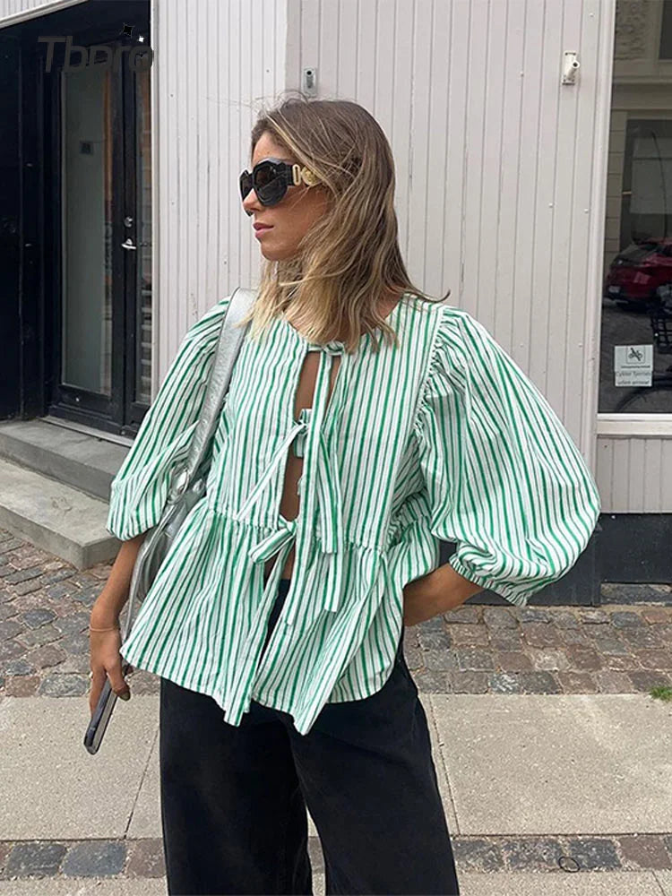 Marta – Blusa a Righe