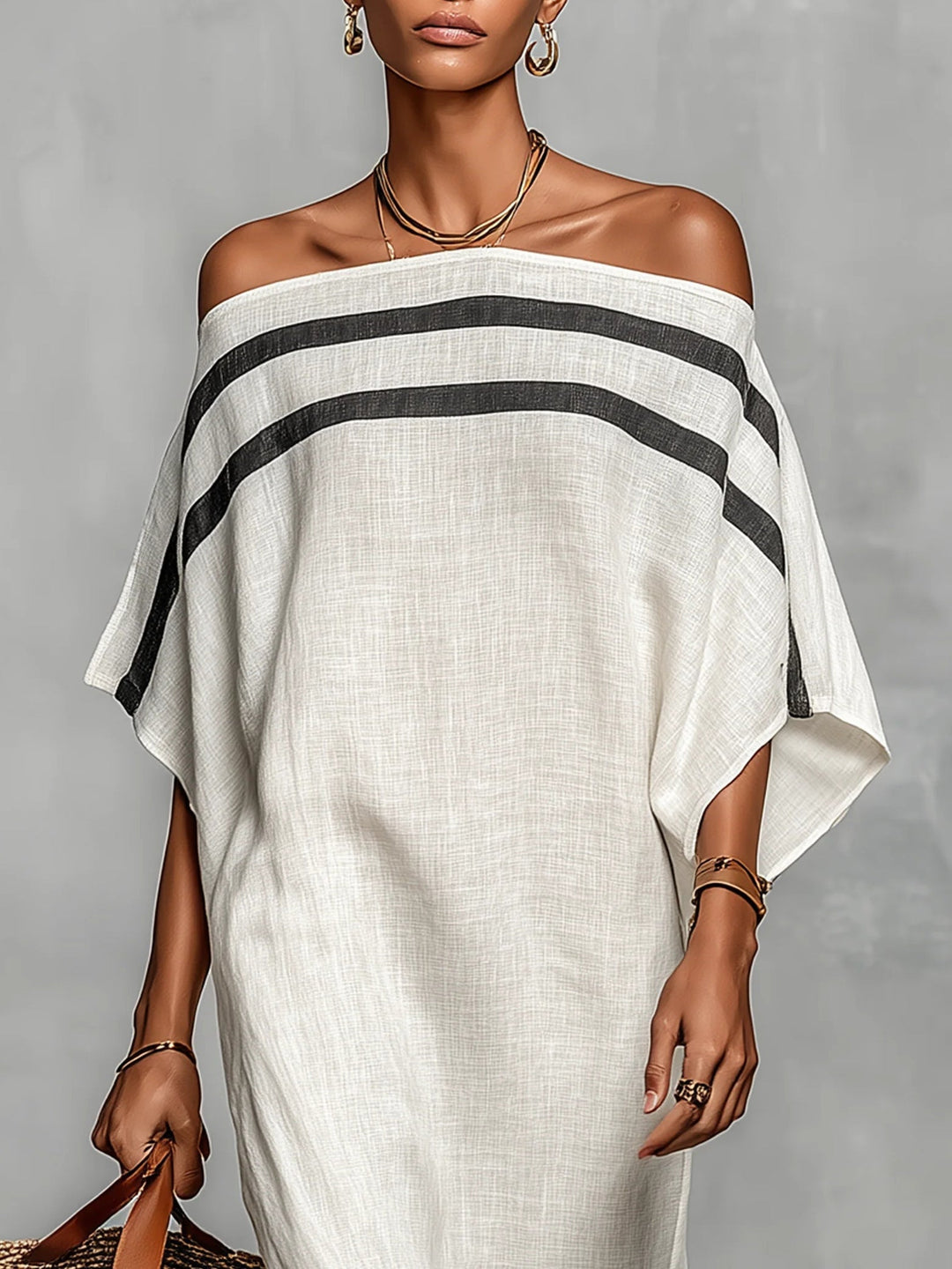 Avelina | Caftano Off-Shoulder