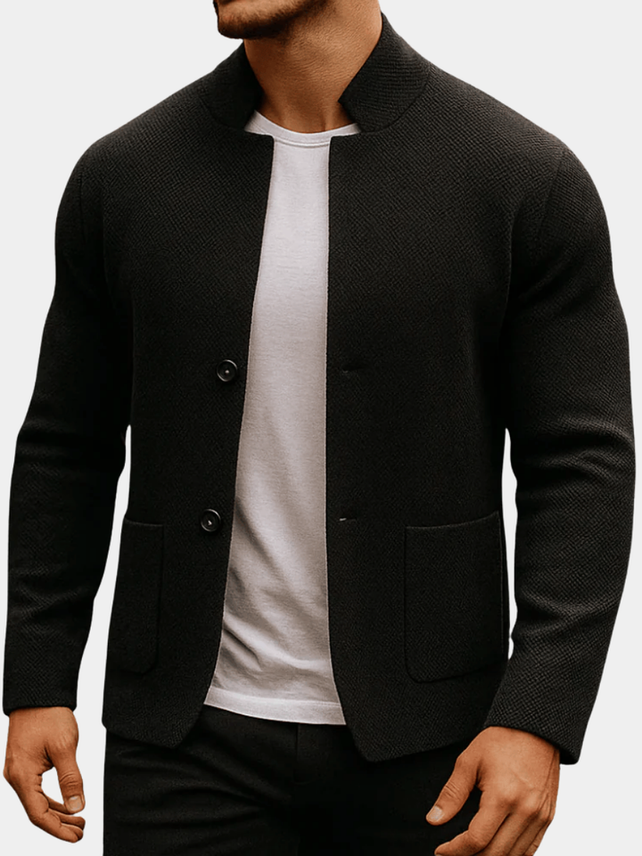 LAURENT MONACO | Gilet in Maglia Testurizzata da Uomo