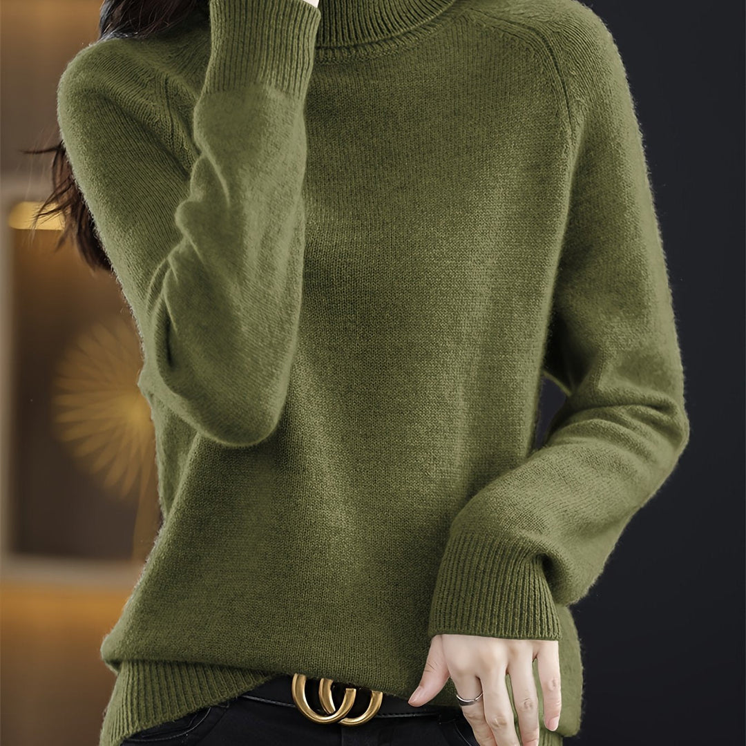 Aimée | Maglia Morbida A Collo Alto