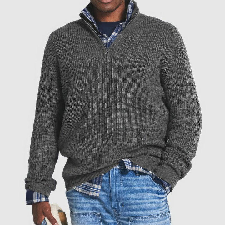 Finn | Maglione con zip confortevole