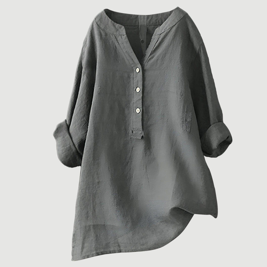 Livia™ – Camicia Leggera e Comoda con Bottoni