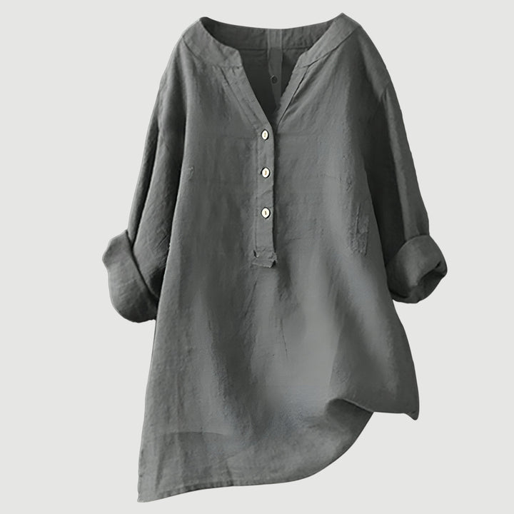 Livia™ – Camicia Leggera e Comoda con Bottoni