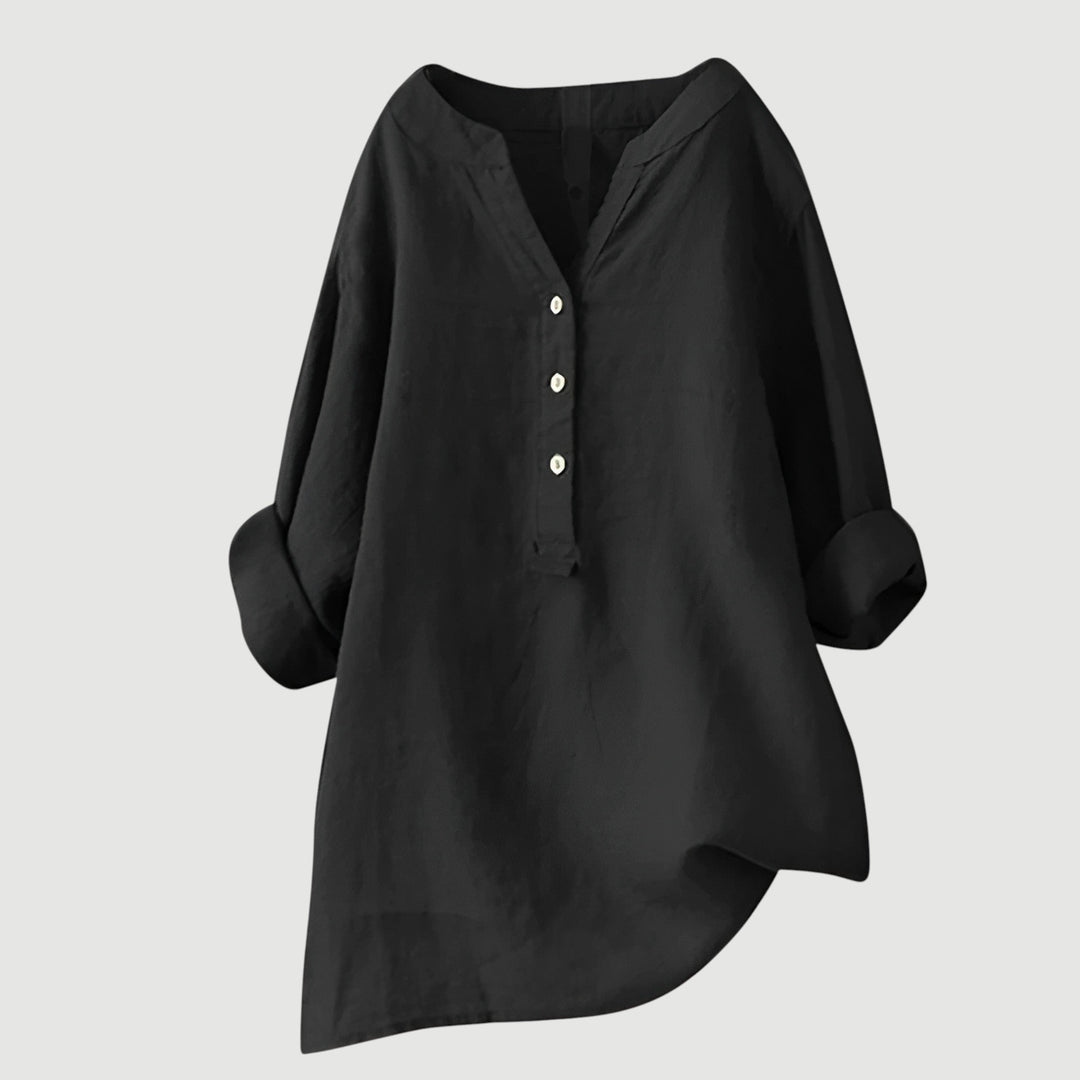Livia™ – Camicia Leggera e Comoda con Bottoni