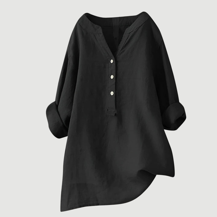 Livia™ – Camicia Leggera e Comoda con Bottoni