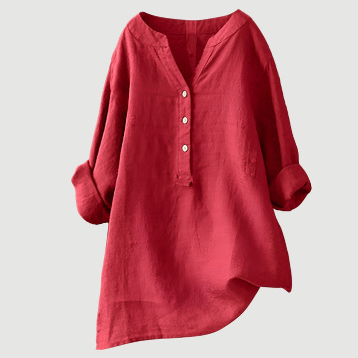 Livia™ – Camicia Leggera e Comoda con Bottoni