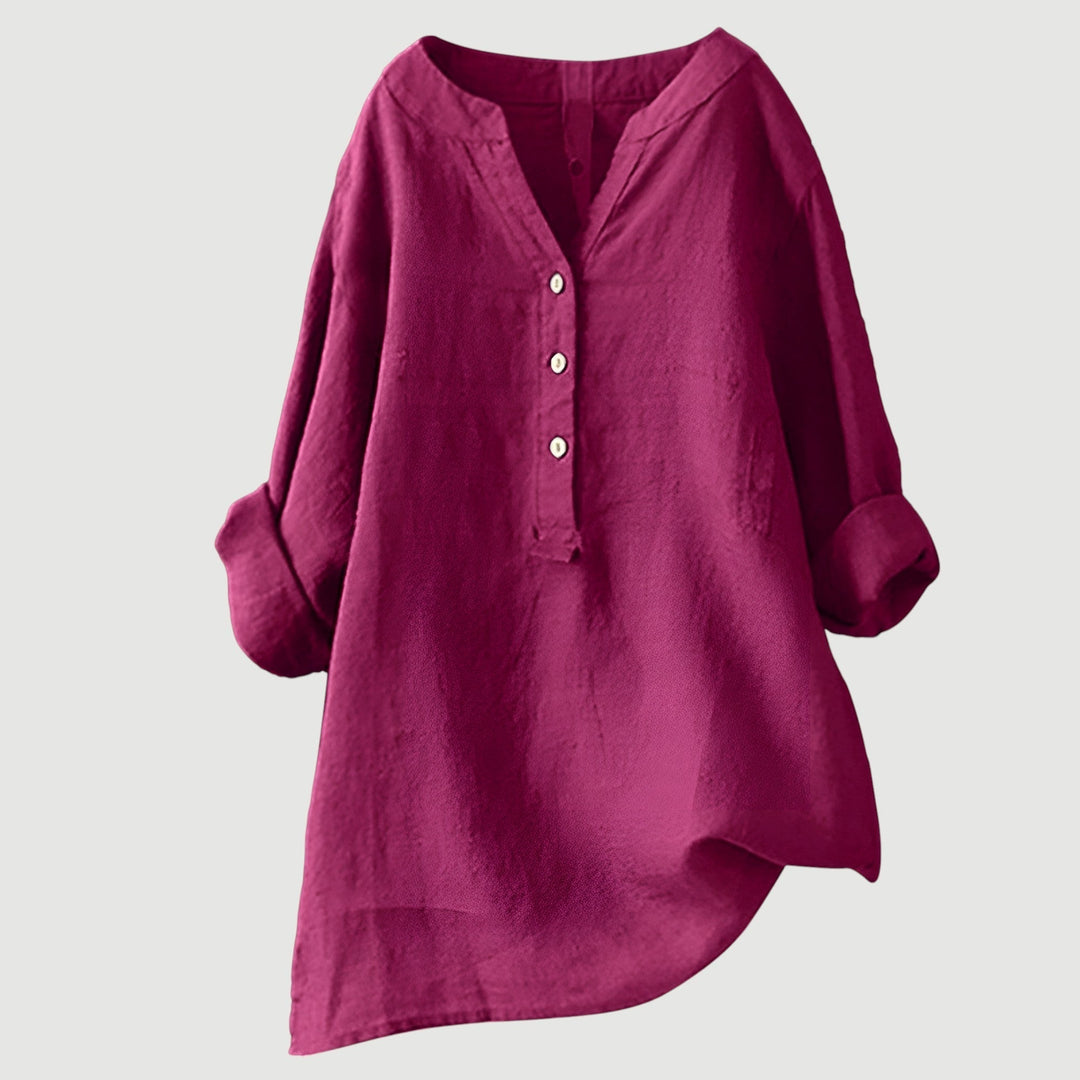 Livia™ – Camicia Leggera e Comoda con Bottoni