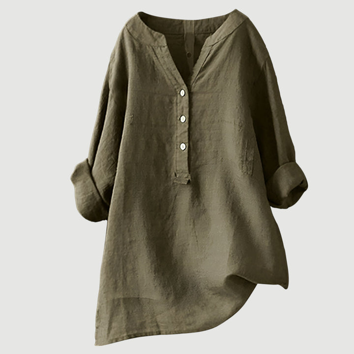 Livia™ – Camicia Leggera e Comoda con Bottoni