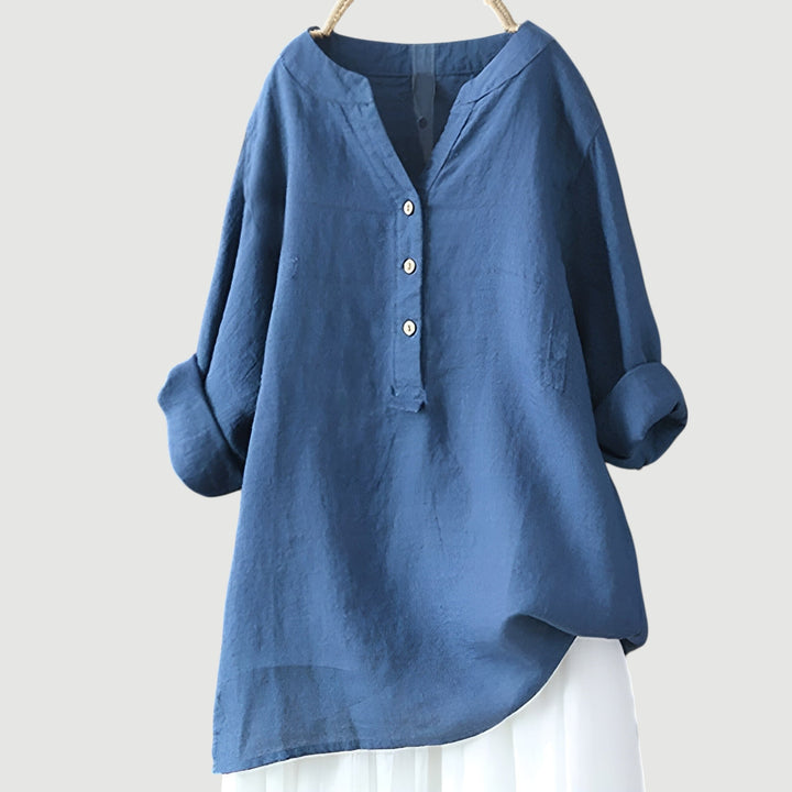 Livia™ – Camicia Leggera e Comoda con Bottoni