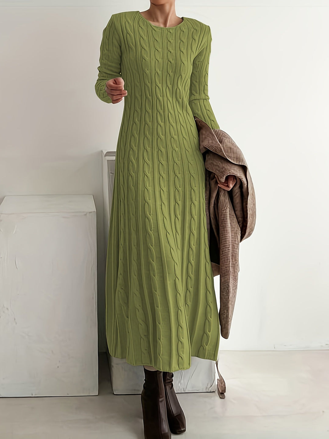 Gianna | Abito in Maglia Elegante