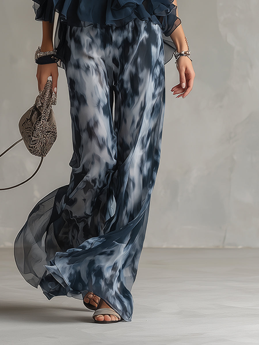Eleonora | Set Elegante con Top a Volant