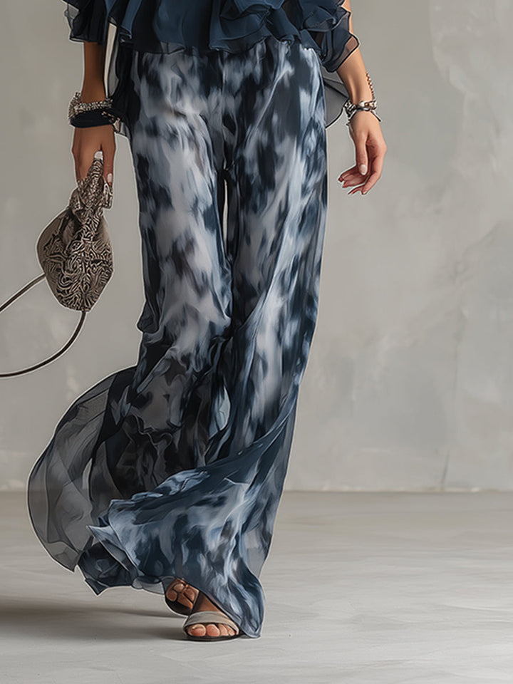 Eleonora | Set Elegante con Top a Volant