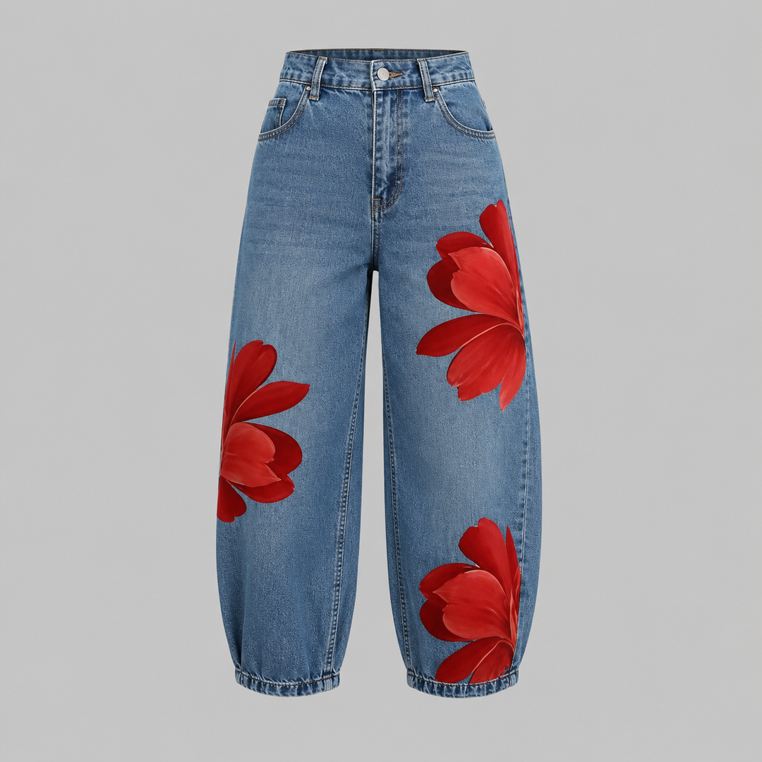 Daniela | Jeans Floreale