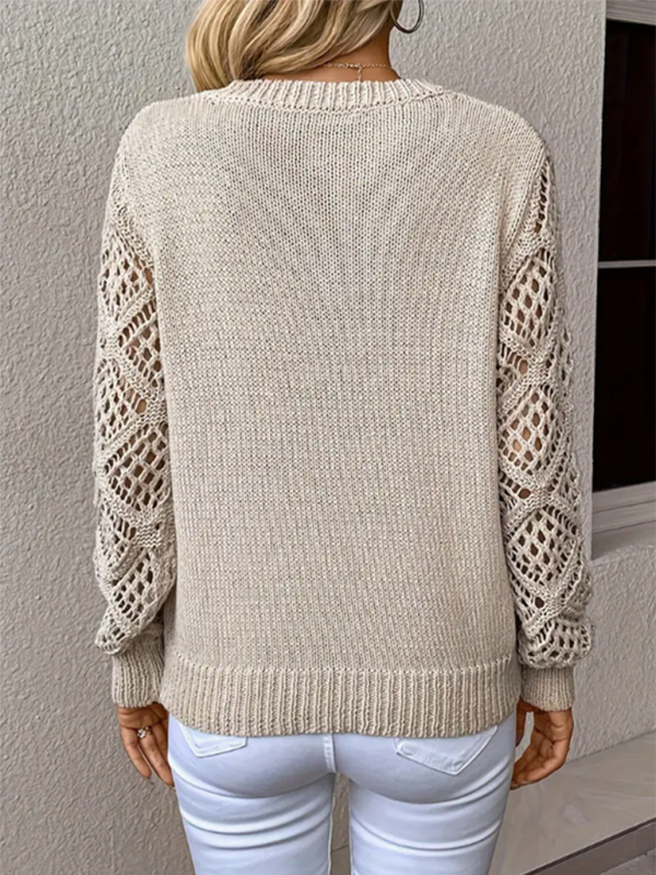 Noemi | Maglia Elegante con Dettagli in Pizzo