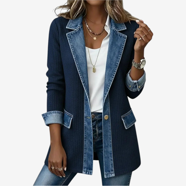 Emilia | Giacca Denim e Maglia