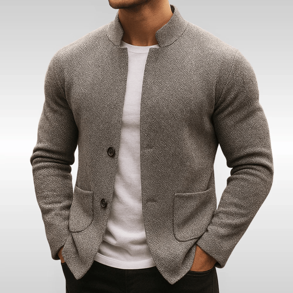 LAURENT MONACO | Gilet in Maglia Testurizzata da Uomo