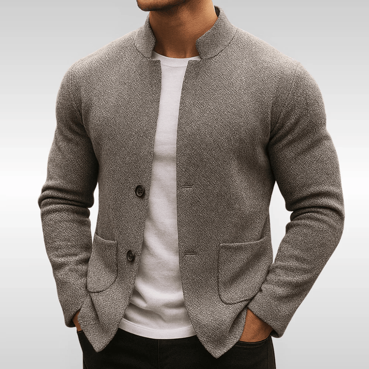 LAURENT MONACO | Gilet in Maglia Testurizzata da Uomo