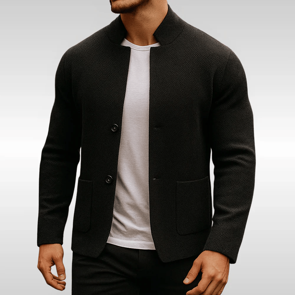 LAURENT MONACO | Gilet in Maglia Testurizzata da Uomo