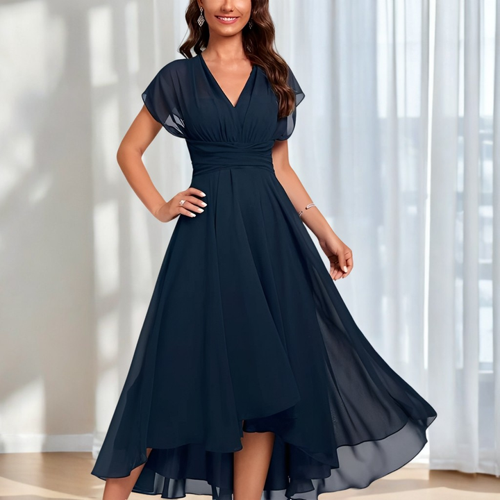 Bethel - Elegante, leggero abito in chiffon per donne