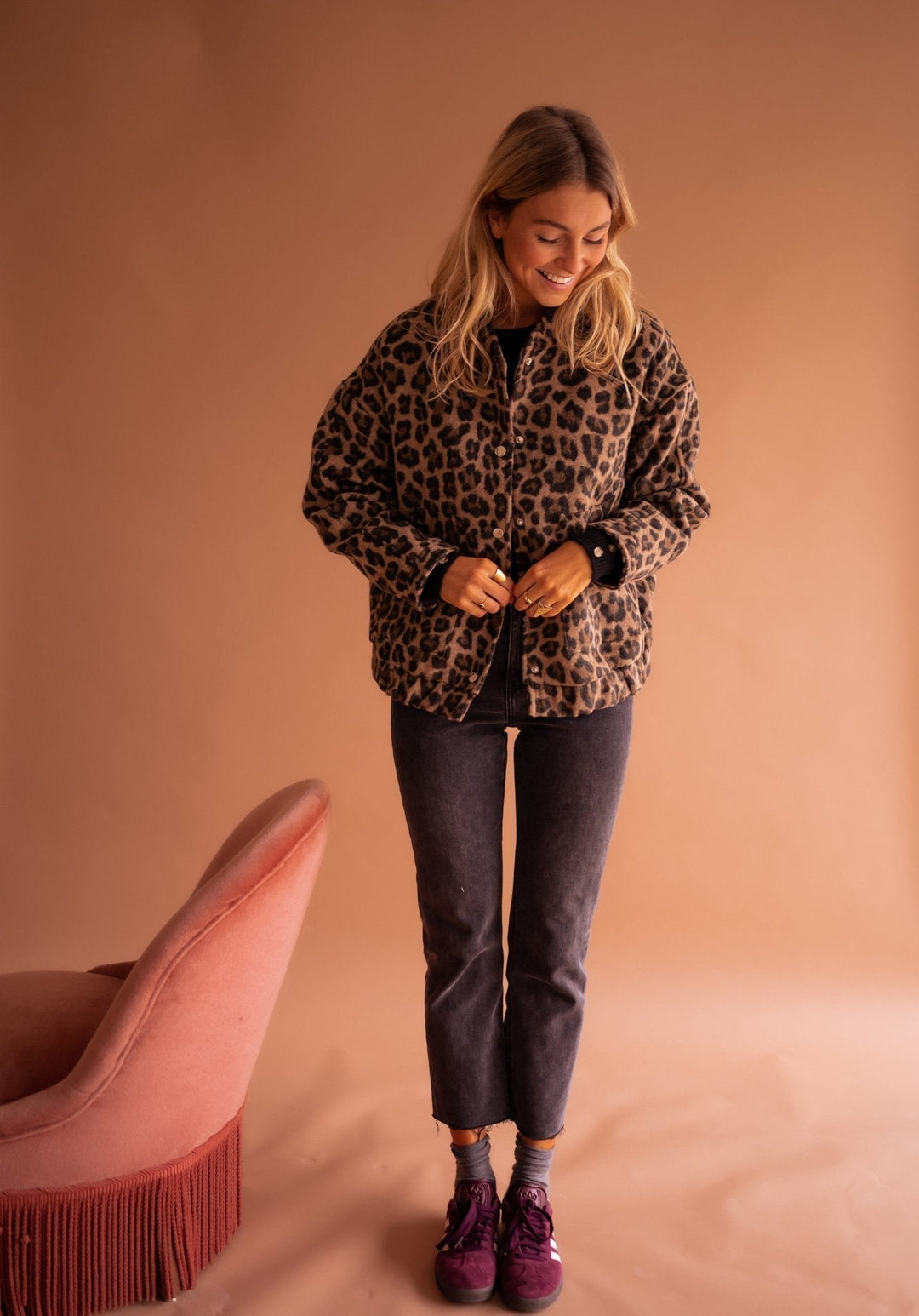 Charlene | Giacca Leopardata alla Moda