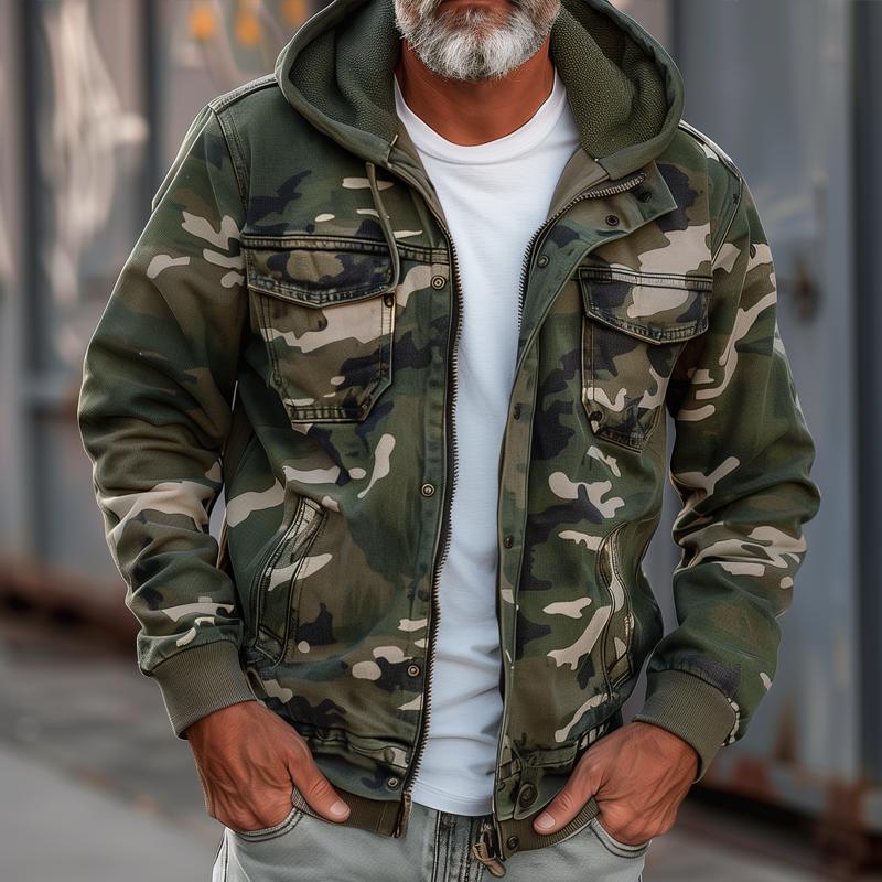 Fabian | giacca cargo camouflage elegante