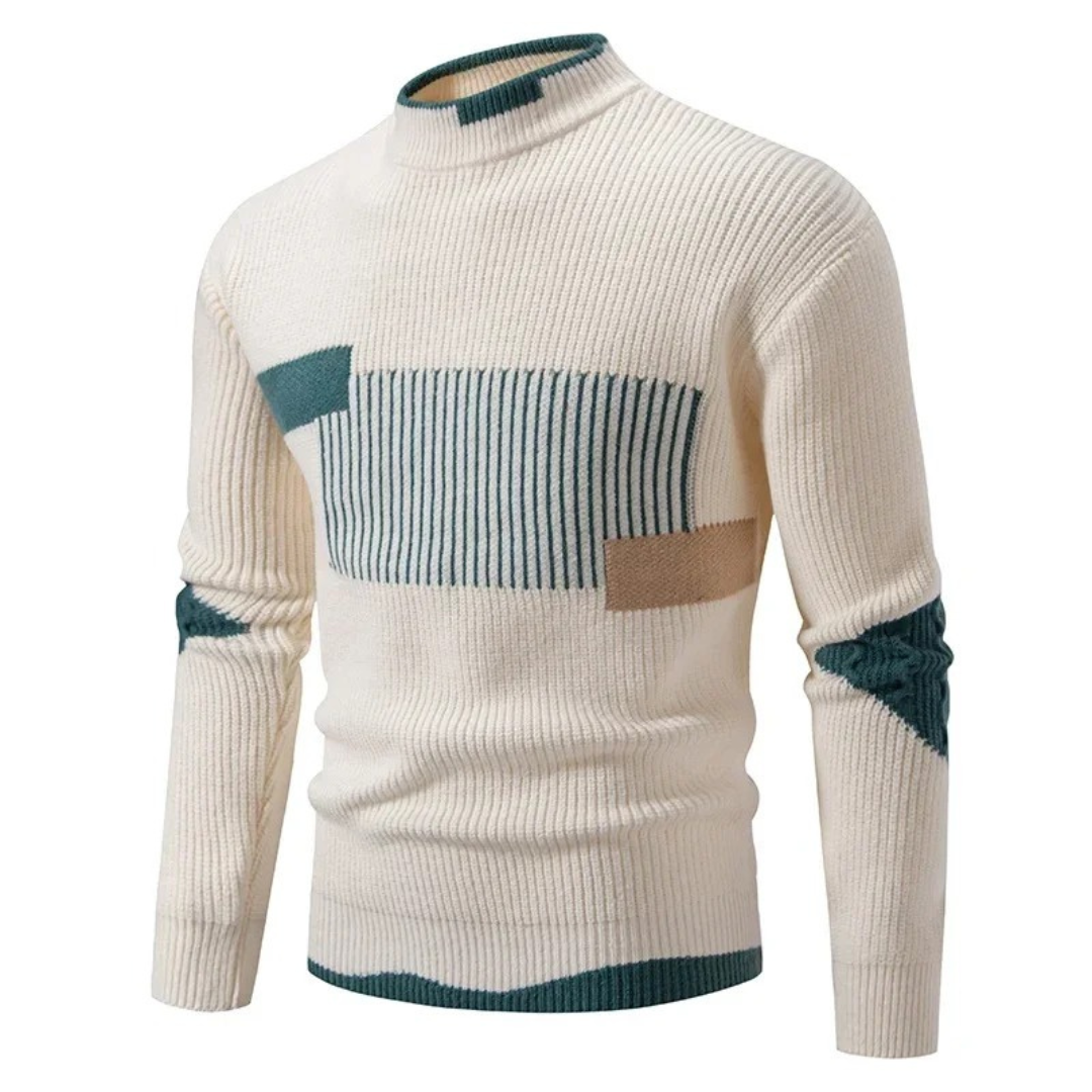 Liam | maglione geometrico elegante