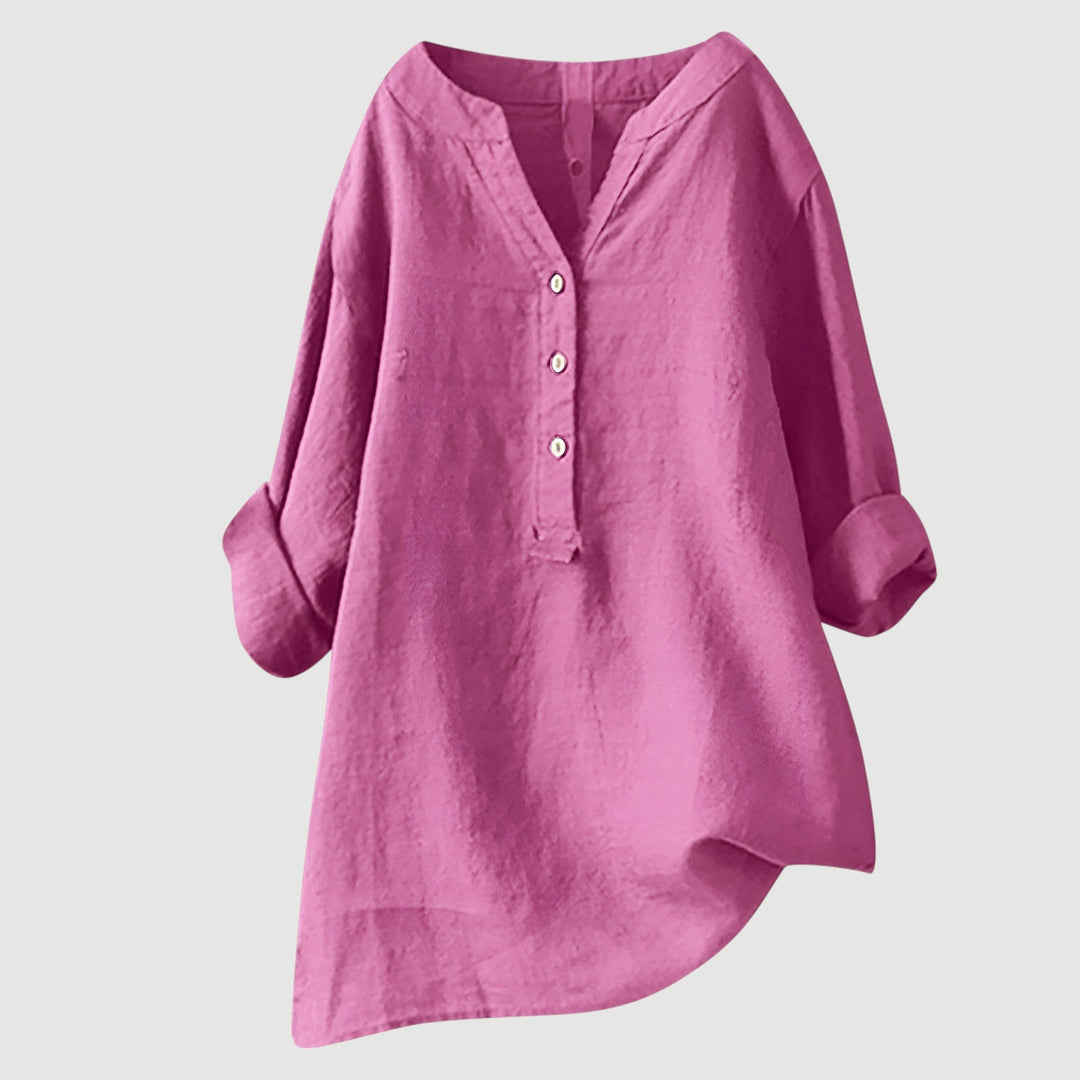 Livia™ – Camicia Leggera e Comoda con Bottoni